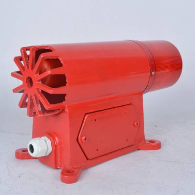 SHF-250MM工業(yè)帶保護鋼罩聲光報警器、SHQ-01汽笛聲號器報警開關生產