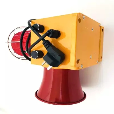 旋轉(zhuǎn)式警示燈LTE-1101J/220V報警器、一體化聲光信源指示器XDT-M-135FTY皮帶警鈴廠家